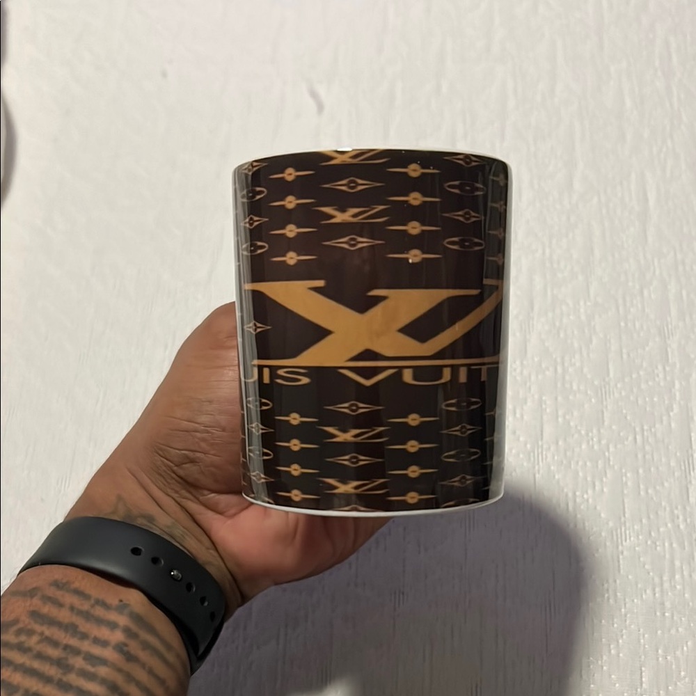 Louis Vuitton Brown Monogram Mug - Picture 2 of 5